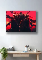 متال پوستر انیمه Overlord طرح Ainz Ooal Gown کد L1316 - Image 2