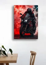 متال پوستر طرح موتور انیمه ای کد L1660 - Image 2