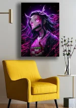 متال پوستر انیمه شیطان کش طرح نزوکو کد L1663 - Image 2