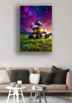 متال پوستر طرح انیمیشن WALL-E کد L1450 - Image 2