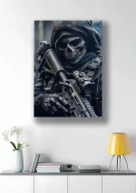 متال پوستر طرح بازی Call Of Duty کد L1488 - Image 2