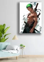 متال پوستر انیمه وان پیس طرح زورو کد L1298 - Image 2