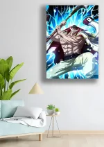 متال پوستر انیمه وان پیس طرح Edward Newgate کد L1294 - Image 2