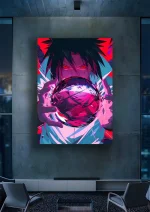 متال پوستر انیمه ناروتو طرح Sasuke Uchiha کد L1297 - Image 2