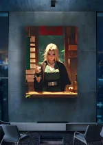 متال پوستر انیمه وان پیس طرح Tsunade کد L1295 - Image 2