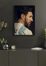 متال پوستر طرح مسی کد L1005 - Image 2