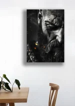 متال پوستر بازی God Of War طرح کریتوس کد L1470 - Image 2