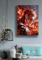 پوستر انیمه جوجوتسو کایسن طرح سوکونا کد L1675 - Image 2