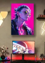 متال پوستر انیمه جوجوتسو کایسن طرح Suguru Geto کد L1288 - Image 2