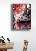 متال پوستر طرح ماشین نیسان GTR کد L1681 - Image 2