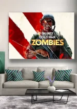 متال پوستر بازی طرح Call Of Duty کد L1289 - Image 2