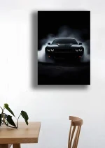 متال پوستر طرح ماشین Dodge Challenger کد L1684 - Image 2