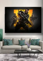 متال پوستر طرح بازی Call Of Duty کد L1283 - Image 2