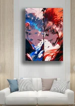 متال پوستر انیمه جوجوتسو کایسن طرح گوجو کد L1690 - Image 2