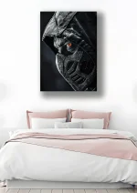 متال پوستر طرح بازی Mortal Kombat طرح اسکورپیون کد L1157 - Image 2