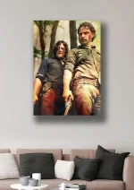 متال پوستر طرح سریال Walking Dead کد L1698 - Image 2