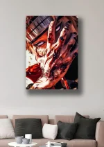 متال پوستر انیمه ناروتو طرح Pain کد L1700 - Image 2