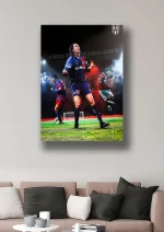 متال پوستر طرح رونالدینیو کد L1701 - Image 2