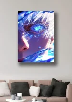 متال پوستر انیمه جوجوتسو کایسن طرح گوجو کد L1704 - Image 2