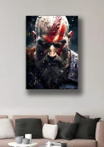 متال پوستر بازی God Of War طرح کریتوس کد L1705 - Image 2