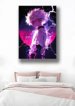 متال پوستر انیمه  Hunter × Hunter طرح Killua Zoldyck کد L1713 - Image 2