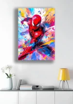متال پوستر طرح اسپایدرمن کد L1493 - Image 2