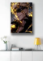 متال پوستر انیمه جوجوتسو کایسن طرح گوجو کد L1719 - Image 2