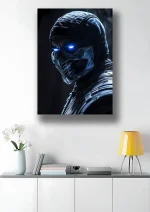 متال پوستر بازی Mortal Kombat طرح ساب زیرو کد L1724 - Image 2