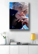 متال پوستر انیمه جوجوتسو کایسن طرح گوجو کد L1726 - Image 2