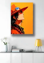 متال پوستر انیمه وان پیس طرح لوفی کد L1728 - Image 2