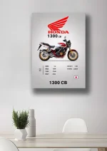 متال پوستر طرح موتور Honda CB1300 کد L1737 - Image 2