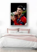 متال پوستر طرح رونالدو کد L1448 - Image 2