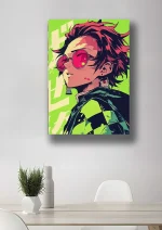 متال پوستر انیمه شیطان کش طرح تانجیرو کد L1738 - Image 2