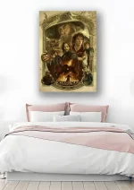 متال پوستر طرح ارباب حلقه ها کد L1445 - Image 2