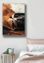 متال پوستر طرح ماشین Dodge Challenger کد L1753 - Image 2