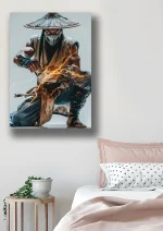 متال پوستر بازی Mortal Kombat طرح Kung Lau کد L1756 - Image 2