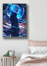 متال پوستر انیمه جوجوتسو طرح گوجو کد L1755 - Image 2