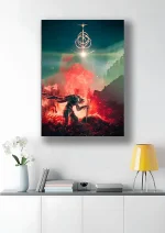 متال پوستر طرح  بازی Elden Ring کد L1158 - Image 2