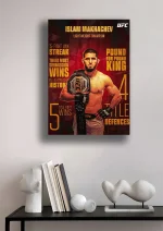 متال پوستر طرح UFC اسلام ماخاچف کد L1761 - Image 2