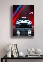 متال پوستر طرح ماشین BMW کد L1767 - Image 2