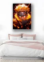 متال پوستر طرح انیمه ناروتو کد L1439 - Image 2