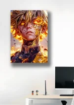 متال پوستر انیمه شیطان کش طرح زنیتسو کد L1770 - Image 2