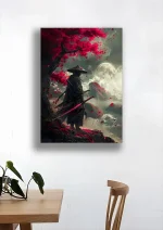 متال پوستر طرح سامورایی کد L1135 - Image 2