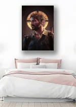 متال پوستر بازی The Last Of Us طرح جوئل کد L1444 - Image 2