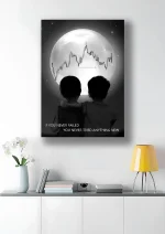 متال پوستر طرح ترید کد L1162 - Image 2