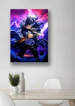 متال پوستر طرح انیمه Solo Leveling کد L1499 - Image 2
