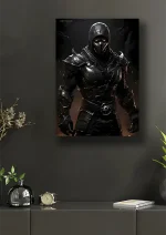 متال پوستر بازی Mortal Kombat طرح Noob Saibot کد L1782 - Image 2