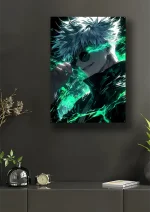 متال پوستر انیمه جوجوتسو کایسن طرح گوجو کد L1784 - Image 2