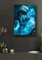 متال پوستر بازی Mortal Kombat طرح ساب زیرو کد L1786 - Image 2
