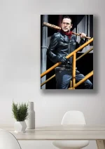 متال پوستر سریال The Walking Dead طرح Negan کد L1163 - Image 2